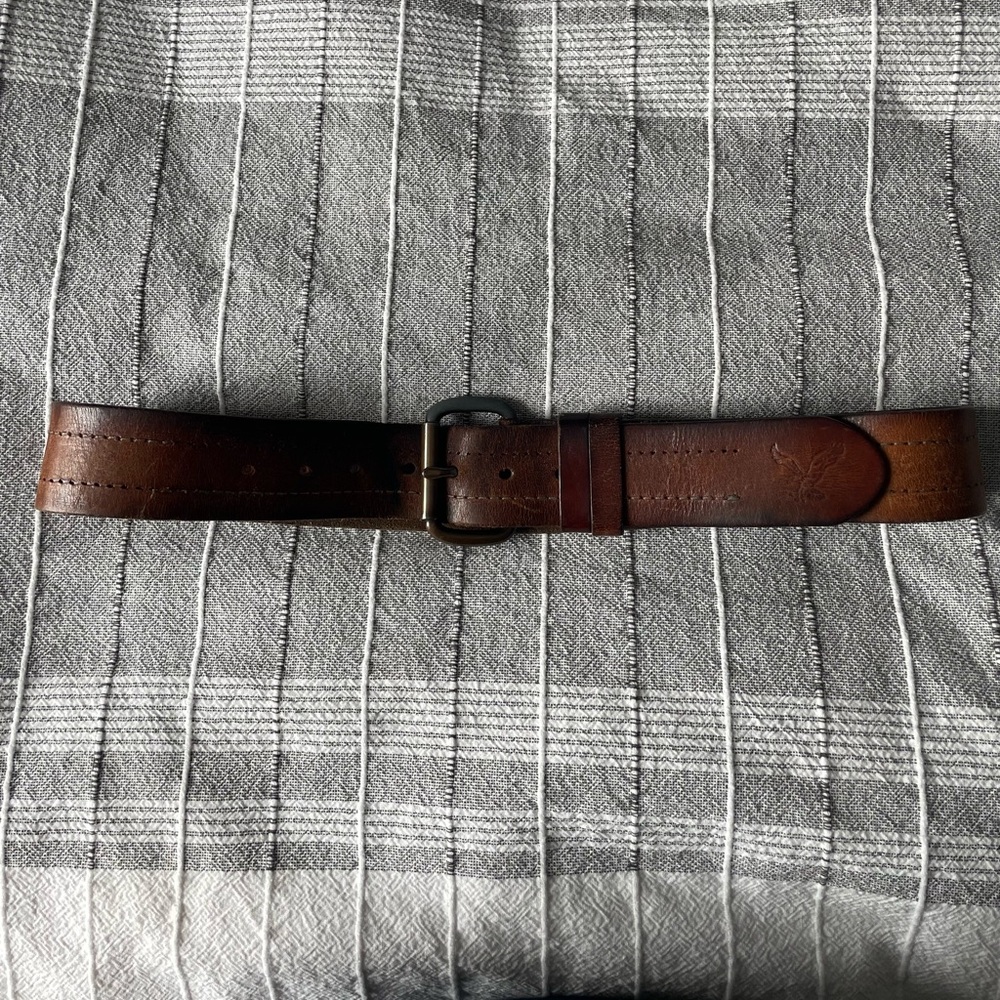 Vintage Warn in Brown Leather Belt